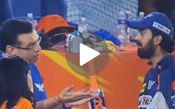 [Watch] Angry LSG Owner Sanjiv Goenka Caught Scolding KL Rahul After Humiliating Loss Vs SRH